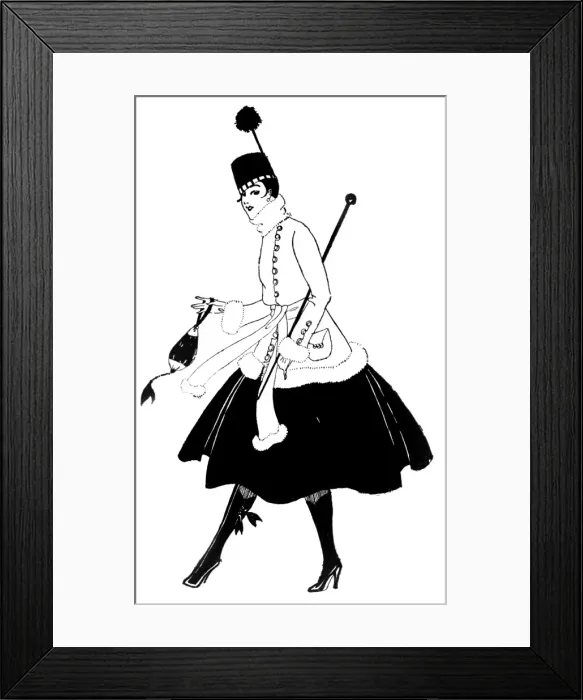 Framed Print : Silk coat, 1915 Framed Print : Silk coat, 1915