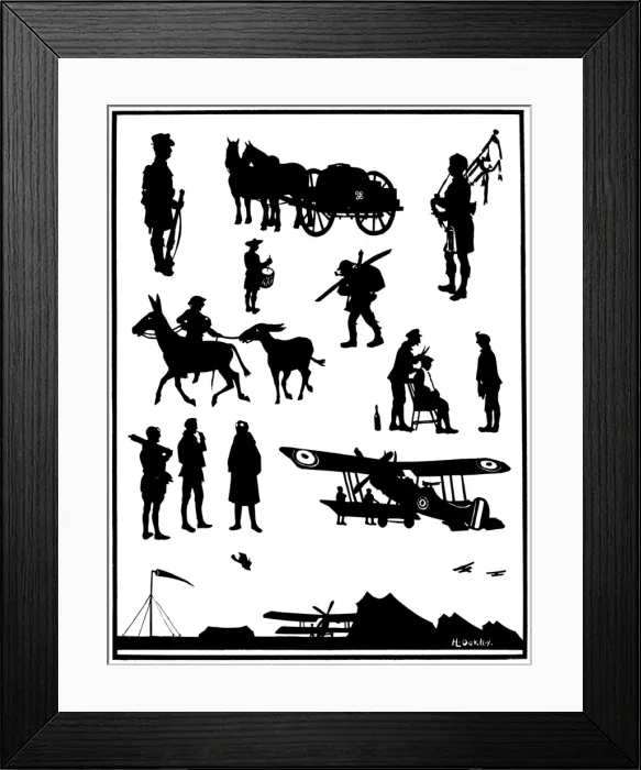 Framed Print : Snipped by the Scissors by H. L. Oakley Framed Print : Snipped by the Scissors by H. L. Oakley