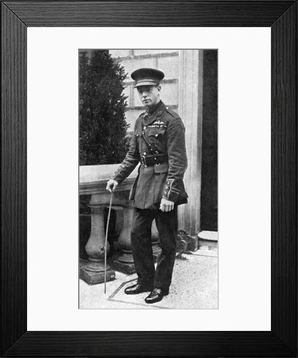 Framed Print : Captain James McCudden V. C