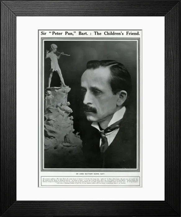 Framed Print : Sir James Barrie Framed Print : Sir James Barrie