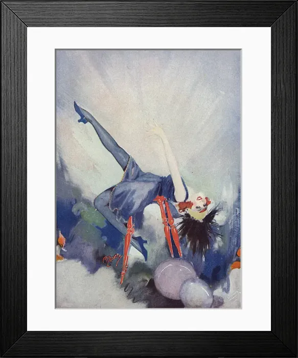 Framed Print : The Blue Bird by Herbert Pizer