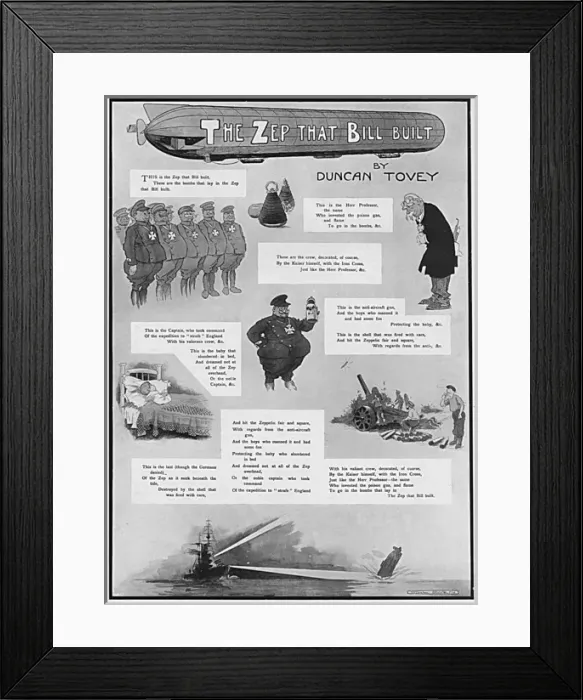 Framed Print : The Zep That Bill Built Framed Print : The Zep That Bill Built