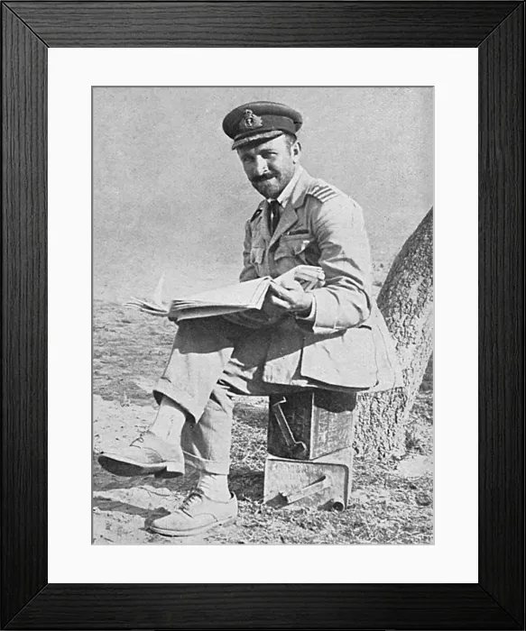 Framed Print : Commander C. R. Samson R. N Framed Print : Commander C. R. Samson R. N