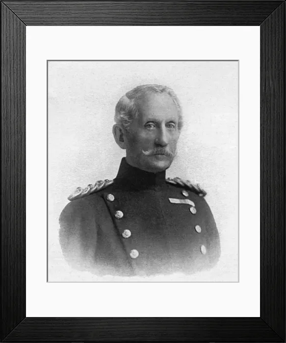 Framed Print : Colonel, Sir Malcolm Fox, army fitness advocate