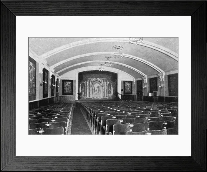Framed Print : A Theatre for War Workers, WW1 Framed Print : A Theatre for War Workers, WW1