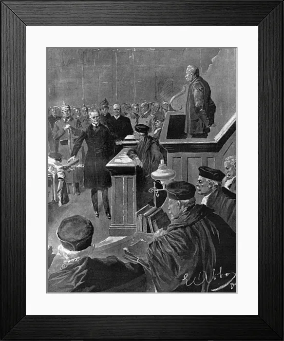 Framed Print : Judgment on the Captain of K Framed Print : Judgment on the Captain of K