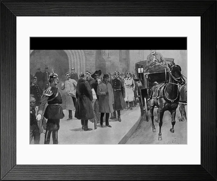 Framed Print : The hoax Captain of K Framed Print : The hoax Captain of K