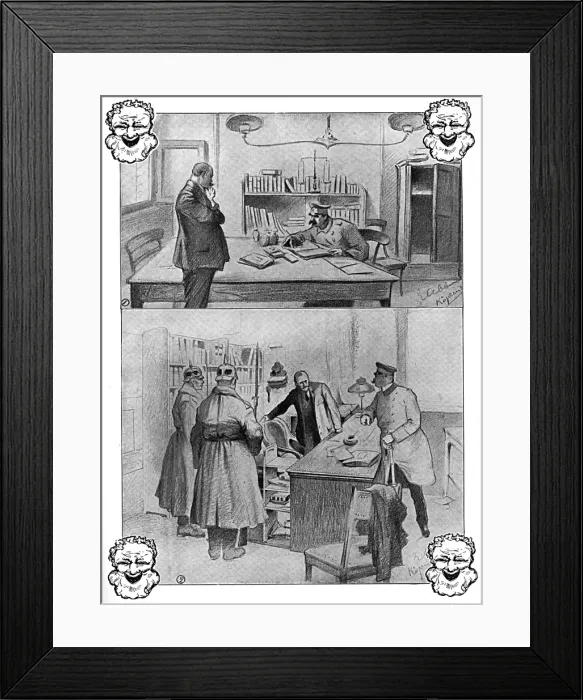 Framed Print : The hoax Captain of K Framed Print : The hoax Captain of K