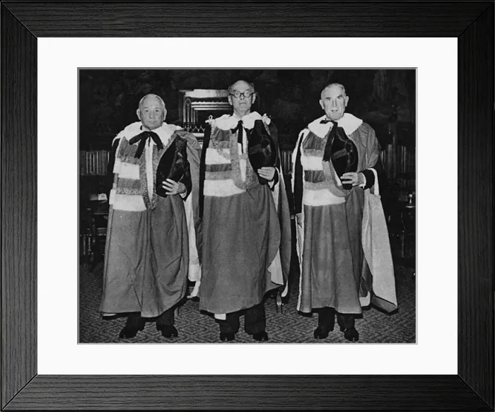 Framed Print : Lord Parker of Waddington (1900 - 1972) Framed Print : Lord Parker of Waddington (1900 - 1972)
