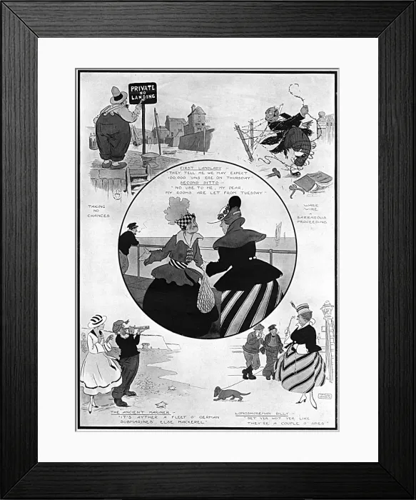 Framed Print : The Coming Raid, Notes from the East Coast by Will Owen