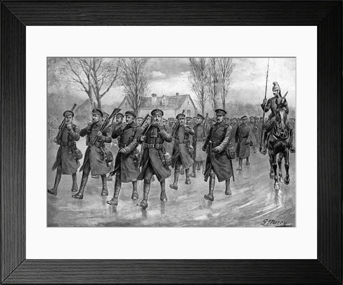 Framed Print : Mouth organs for British troops, 1915