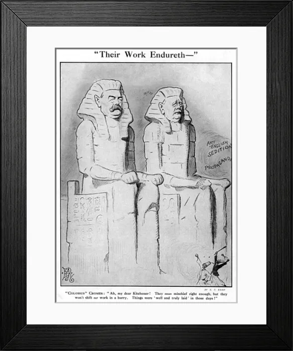 Framed Print : Their Work Endureth 1924