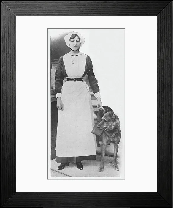 Framed Print : The Duchess of Westminster, WW1