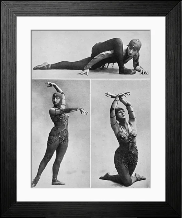 Framed Print : Mado Minty in the Spider Dance, 1916 Framed Print : Mado Minty in the Spider Dance, 1916