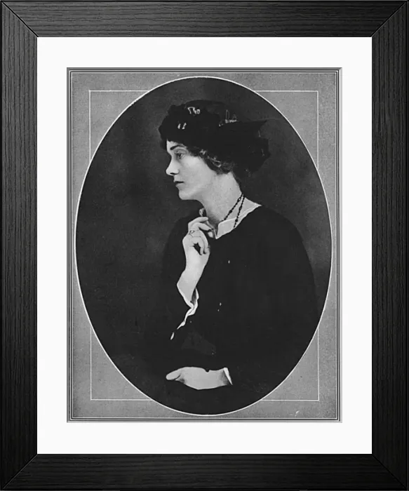 Framed Print : Lady Cynthia Asquith, 1916 Framed Print : Lady Cynthia Asquith, 1916