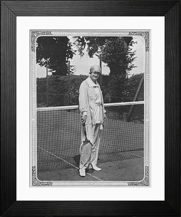 Framed Print : Gertie Millar in a trouser suit, 1916 Framed Print : Gertie Millar in a trouser suit, 1916