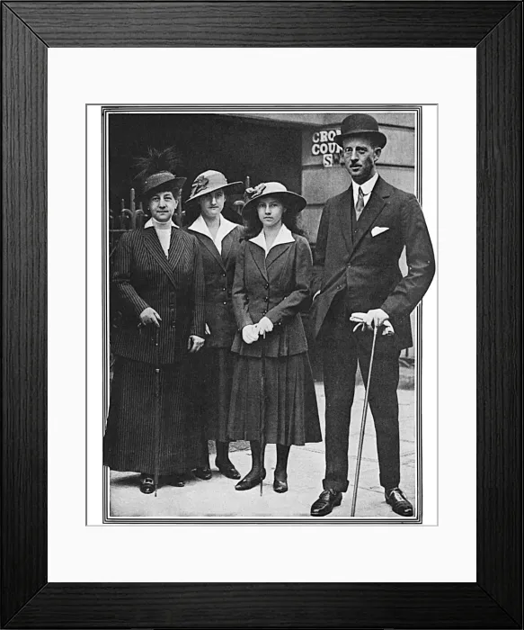 Framed Print : Prince Andrew of Greece, Grand Duchess George of Russia in L Framed Print : Prince Andrew of Greece, Grand Duchess George of Russia in L
