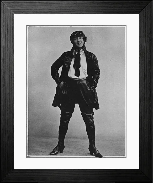 Framed Print : Madge Titheradge in The Best of Luck Framed Print : Madge Titheradge in The Best of Luck