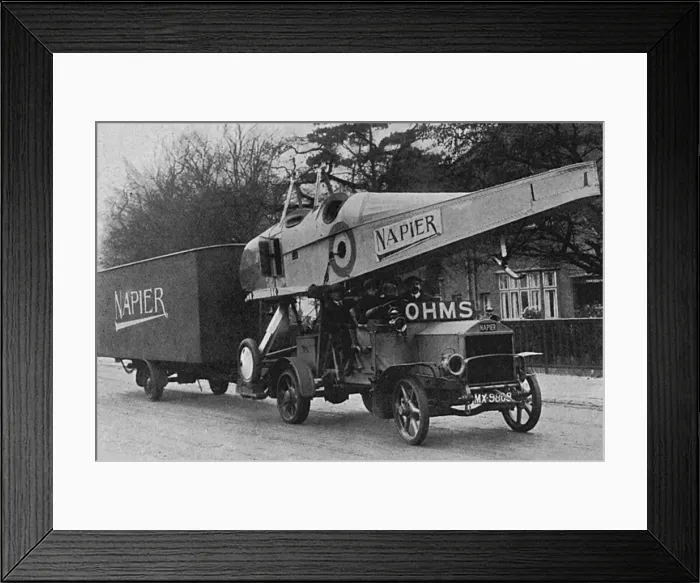 Framed Print : Napier aeroplane, 1916 Framed Print : Napier aeroplane, 1916