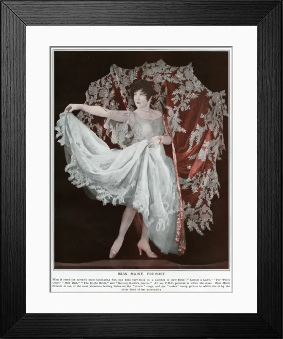 Framed Print : Marie Prevost in 1928