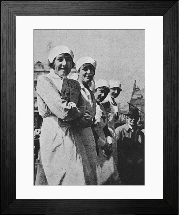 Framed Print : Nurses at the Coulter Hospital, WW1 Framed Print : Nurses at the Coulter Hospital, WW1