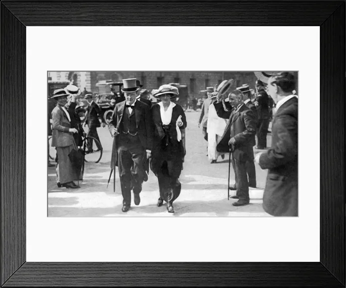 Framed Print : Hats off to the First Lord of the Admiralty, Winston Churchi