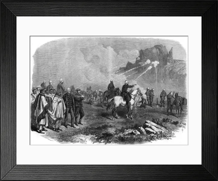 Framed Print : Abyssinian Expedition Framed Print : Abyssinian Expedition