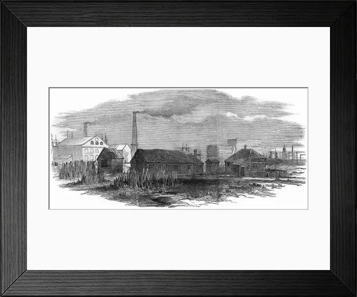 Framed Print : Hales Rocket Factory, Rotherhithe Framed Print : Hales Rocket Factory, Rotherhithe