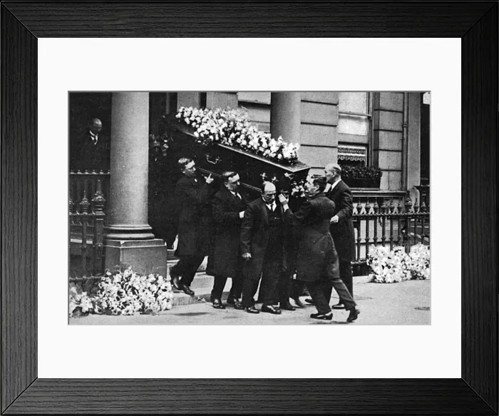 Framed Print : Joseph Chamberlain funeral Framed Print : Joseph Chamberlain funeral