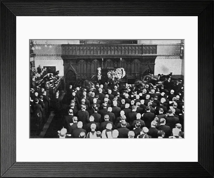 Framed Print : Joseph Chamberlain funeral Framed Print : Joseph Chamberlain funeral