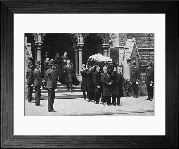 Framed Print : Joseph Chamberlain funeral Framed Print : Joseph Chamberlain funeral