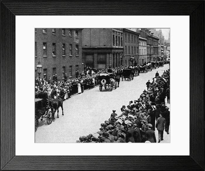 Framed Print : Joseph Chamberlain funeral Framed Print : Joseph Chamberlain funeral