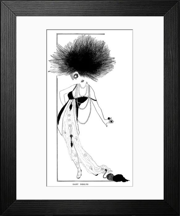 Framed Print : Gaby Deslys, 1914 Framed Print : Gaby Deslys, 1914