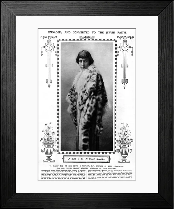 Framed Print : Venetia Stanley