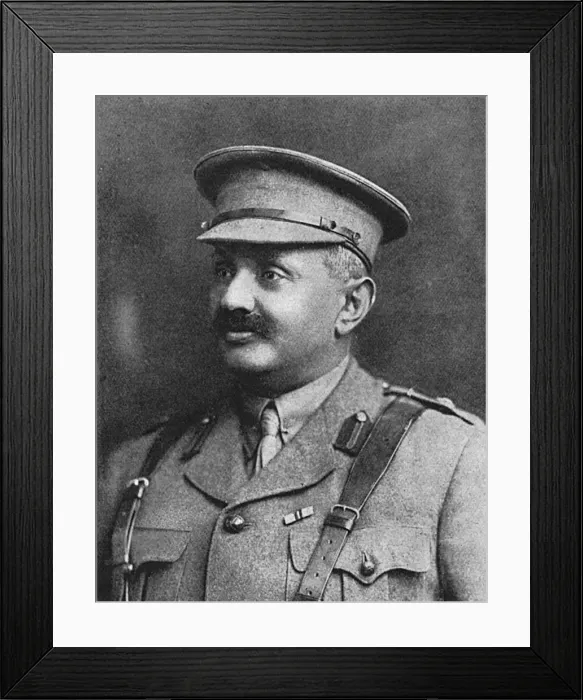 Framed Print : Major Ranjisinghi Jamsaheb of Nawanagar, WW1 Framed Print : Major Ranjisinghi Jamsaheb of Nawanagar, WW1