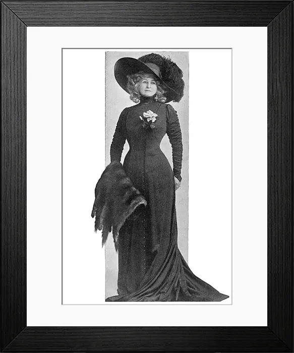 Framed Print : Madame Bertha Trost Framed Print : Madame Bertha Trost
