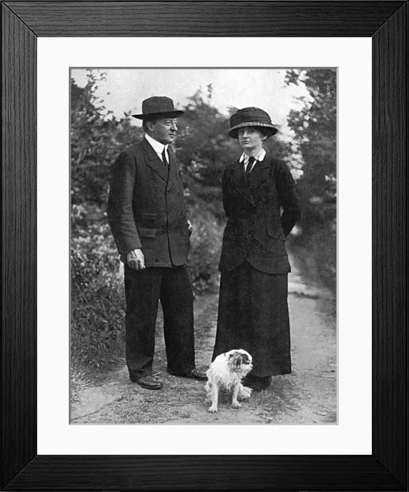 Framed Print : Lord Norbury, a fitter in an aeroplane factory during WW1 Framed Print : Lord Norbury, a fitter in an aeroplane factory during WW1