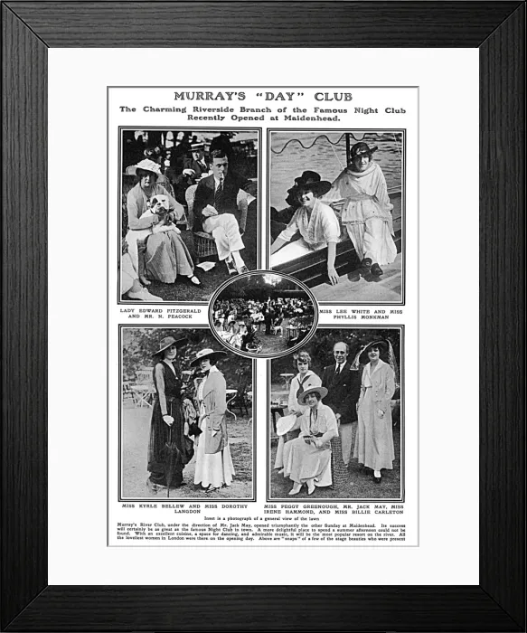 Framed Print : Murrays Club opens at Maidenhead Framed Print : Murrays Club opens at Maidenhead