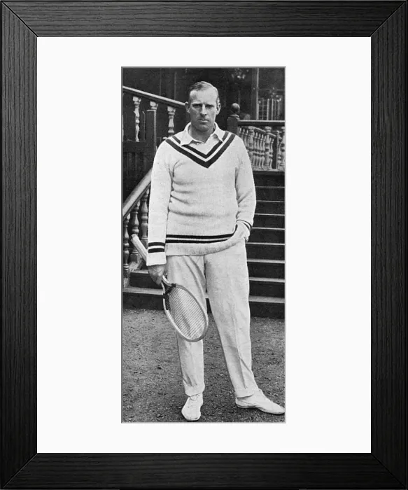 Framed Print : Captain Anthony Wilding, tennis champion Framed Print : Captain Anthony Wilding, tennis champion