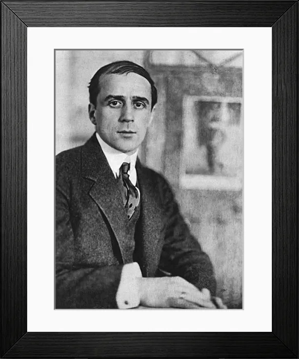 Framed Print : Michel Fokine, Russian choreographer and dancer