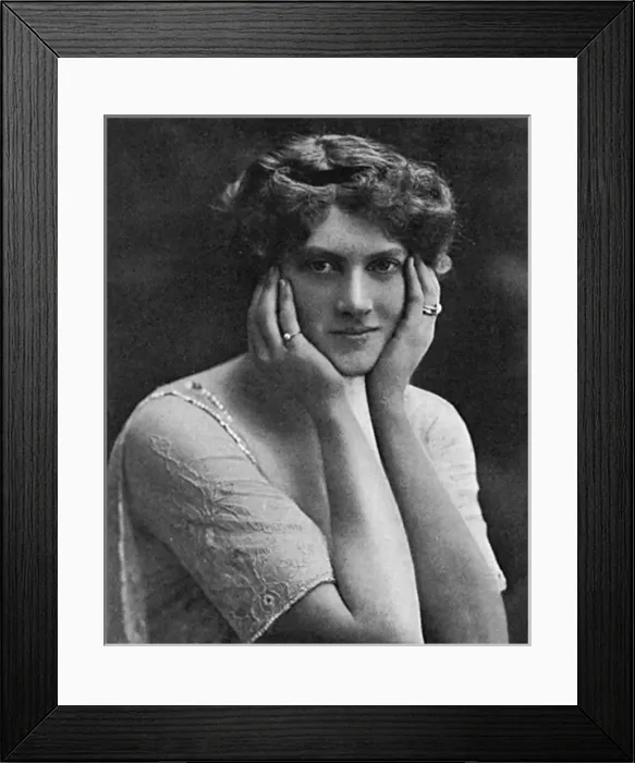 Framed Print : Mrs Sofer Whitburn, WW1 Framed Print : Mrs Sofer Whitburn, WW1
