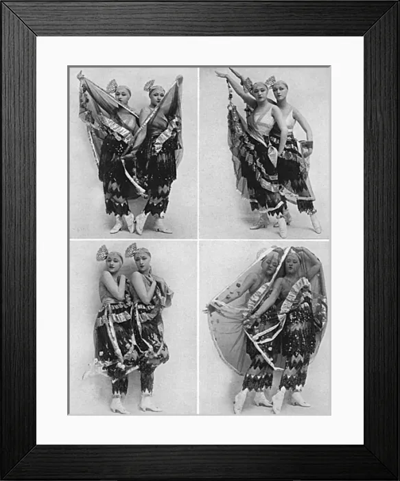 Framed Print : The Dolly Sisters Framed Print : The Dolly Sisters