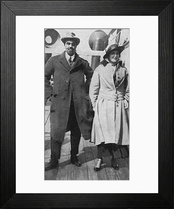 Framed Print : The Maharajah & Maharanee of Kapurthala Framed Print : The Maharajah & Maharanee of Kapurthala
