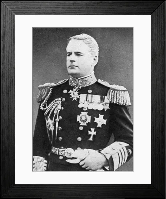 Framed Print : Admiral Sir Hedworth Meux (1856 - 1929) Framed Print : Admiral Sir Hedworth Meux (1856 - 1929)