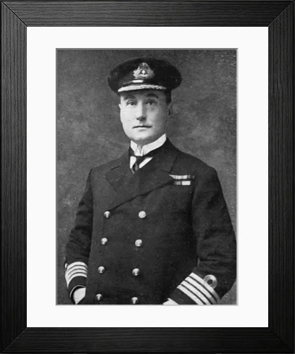 Framed Print : Captain J. E. T. Harper