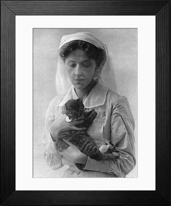 Framed Print : Mrs Congreve, wife of a VC and mother of a VC