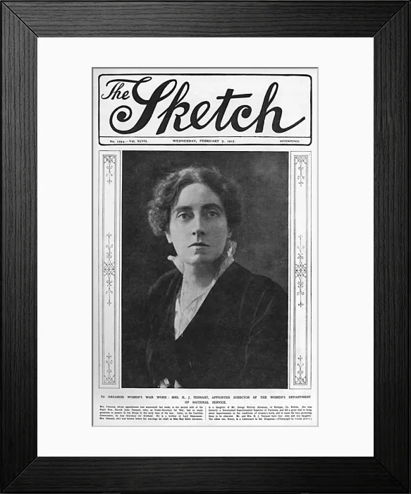 Framed Print : Mrs H. J. Tennant Framed Print : Mrs H. J. Tennant