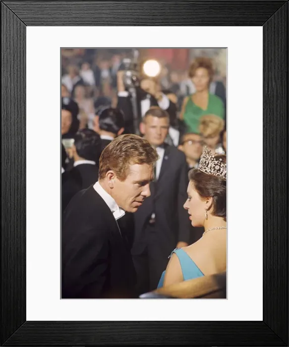 Framed Print : Lord Snowdon with Princess Margaret Framed Print : Lord Snowdon with Princess Margaret
