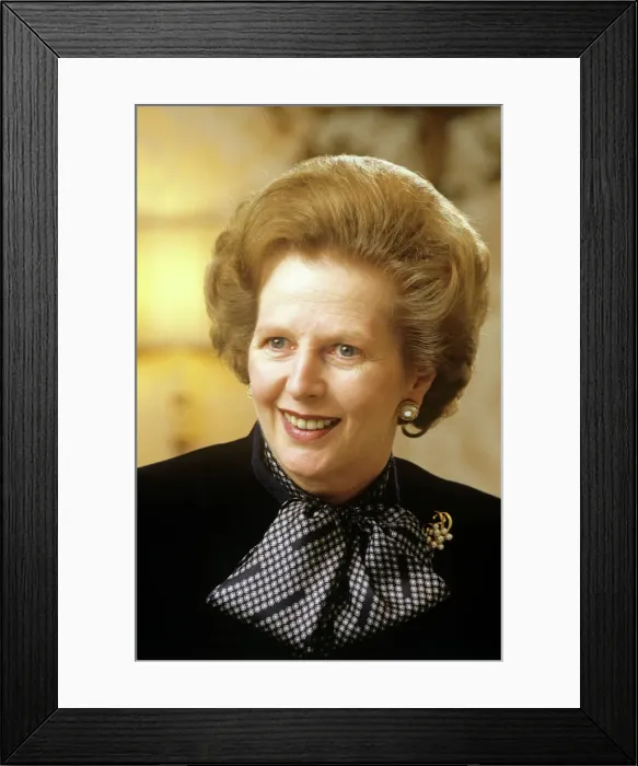 Framed Print : Margaret Thatcher Framed Print : Margaret Thatcher