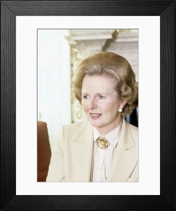 Framed Print : Margaret Thatcher